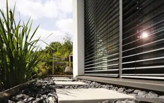 Raffstore Außenjalousie