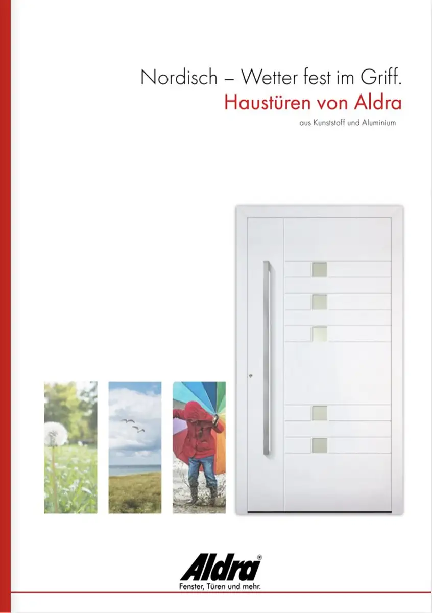 Kunststoff- und Aluhaustüren von Aldra
