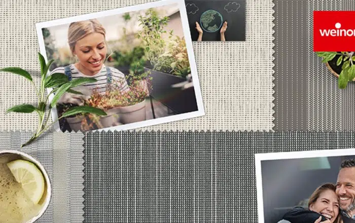 brandneu: Weinor-Tuchkollektion