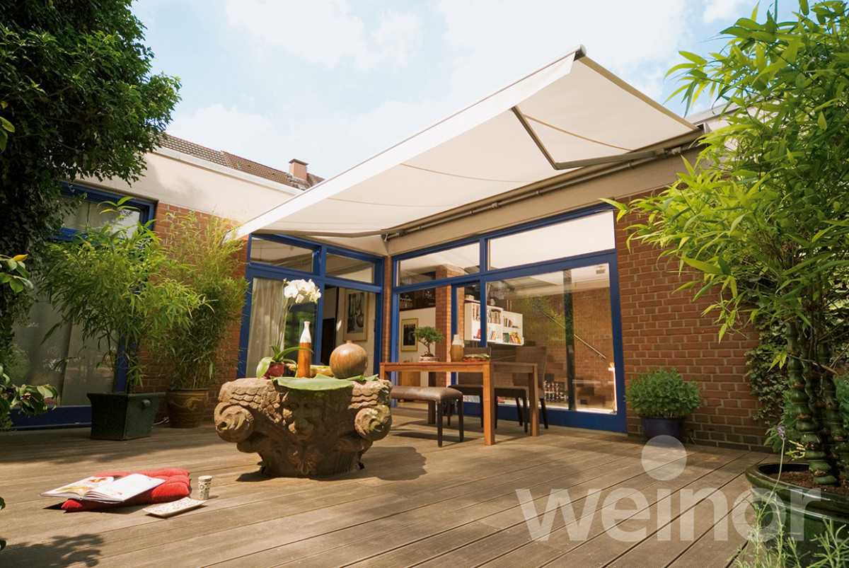 Raffstore Außenjalousie